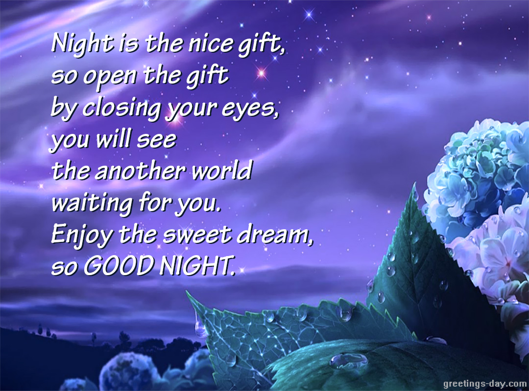 Good Night Animated Good Night Gift 2017056 Hd Wallpaper