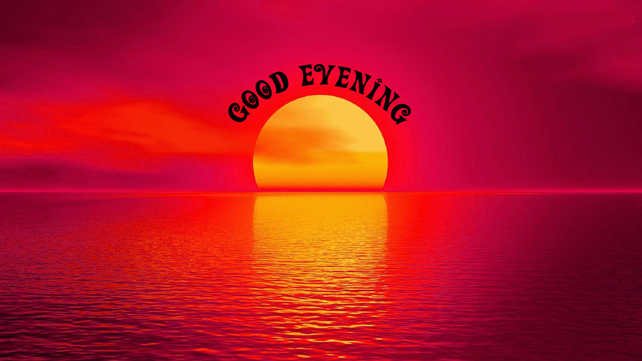 Good Evening Images Wallpaper Pics Download - Sunset , HD Wallpaper & Backgrounds