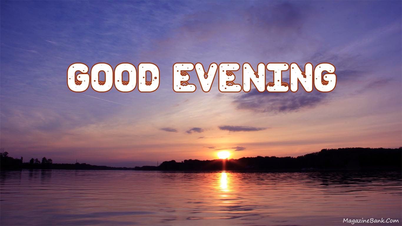 Good Evening Clipart With Shayari > > 103,42kb - Good Evening To Lovers , HD Wallpaper & Backgrounds