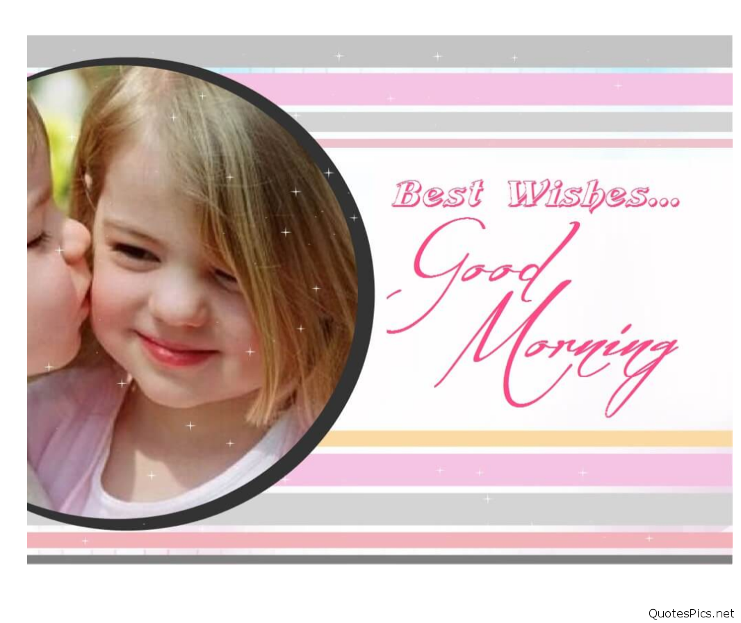 Cute Baby Good Morning Wallpaper - Friend Love Good Morning Wishes , HD Wallpaper & Backgrounds