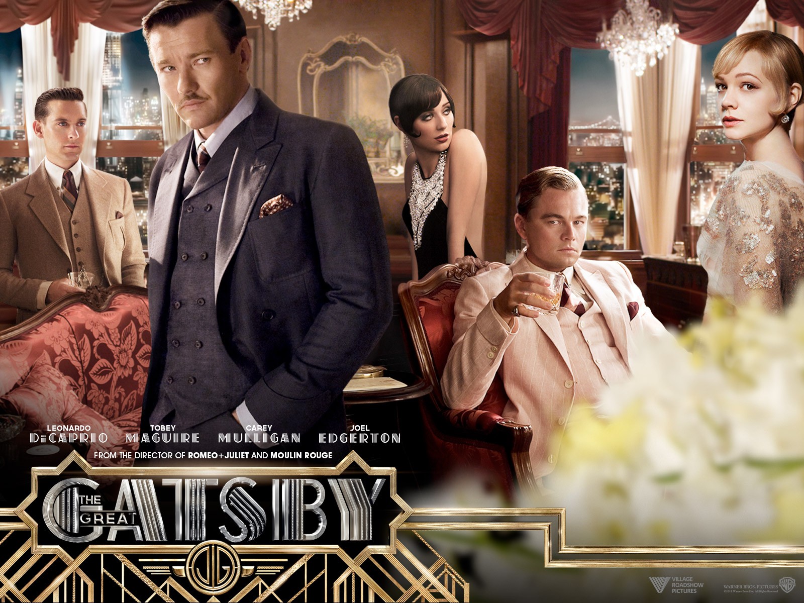 The Great Gatsby Wallpaper - Tom Buchanan And Jordan Baker , HD Wallpaper & Backgrounds