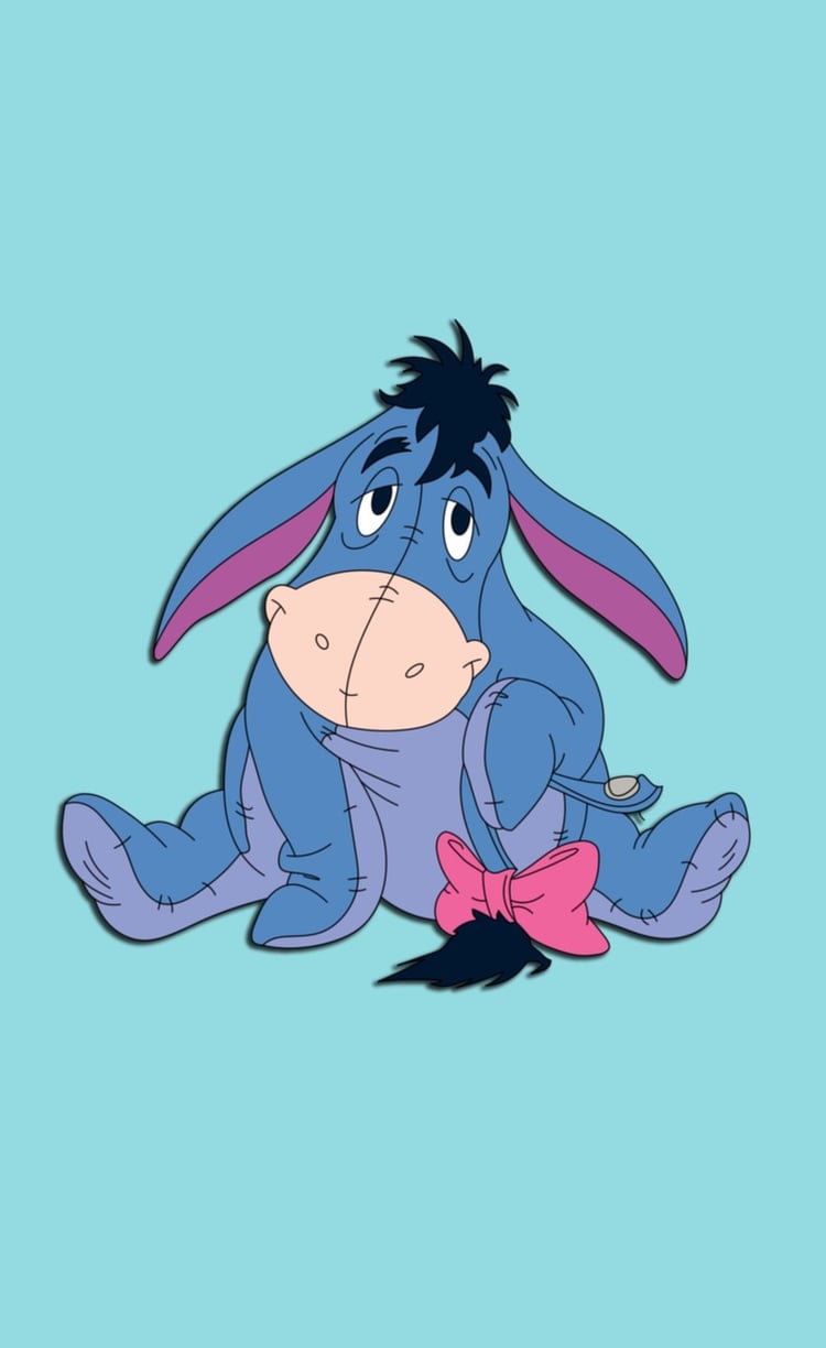 Winnie The Pooh Eeyore No Background , HD Wallpaper & Backgrounds