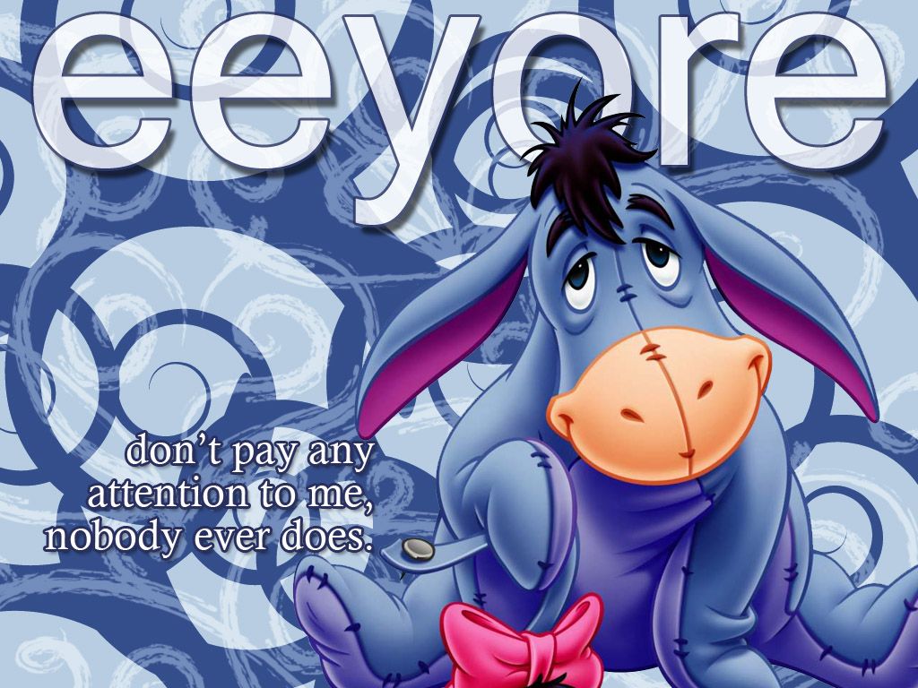 Eeyore Wallpaper For Iphone - Donkey From Winnie The Pooh , HD Wallpaper & Backgrounds