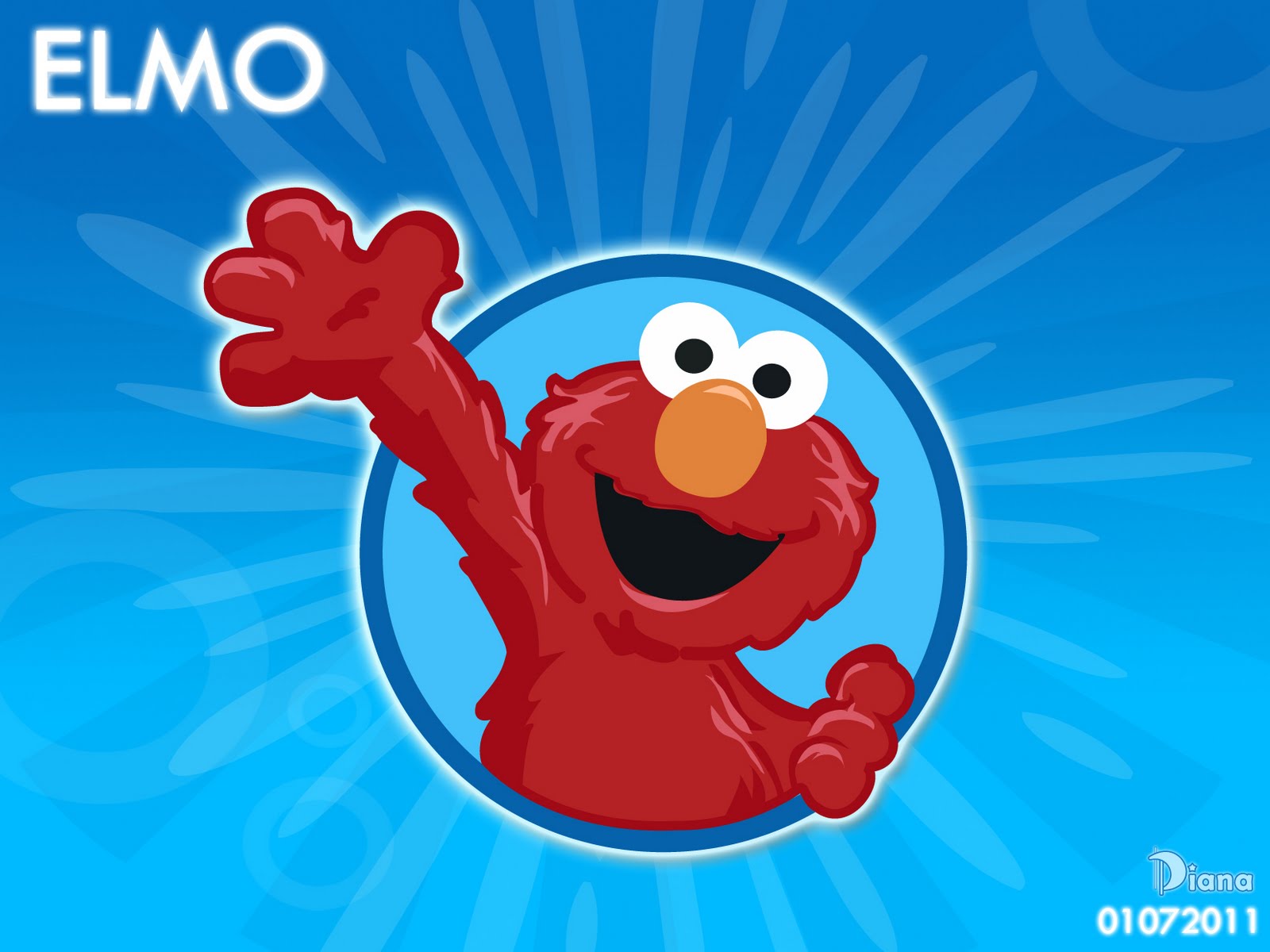 Elmo Wallpaper - Elmo Hd , HD Wallpaper & Backgrounds