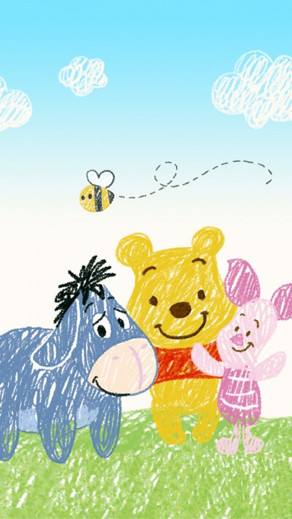 Eeyore Wallpaper For Iphone 55 Image Collections Of - Winnie The Pooh Iphone , HD Wallpaper & Backgrounds