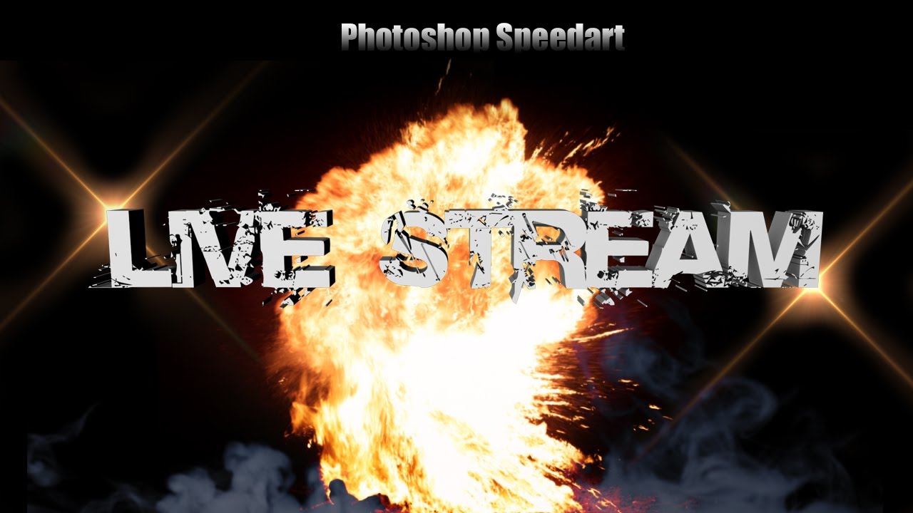 Photoshop Speedart - Black River Black N Roll , HD Wallpaper & Backgrounds