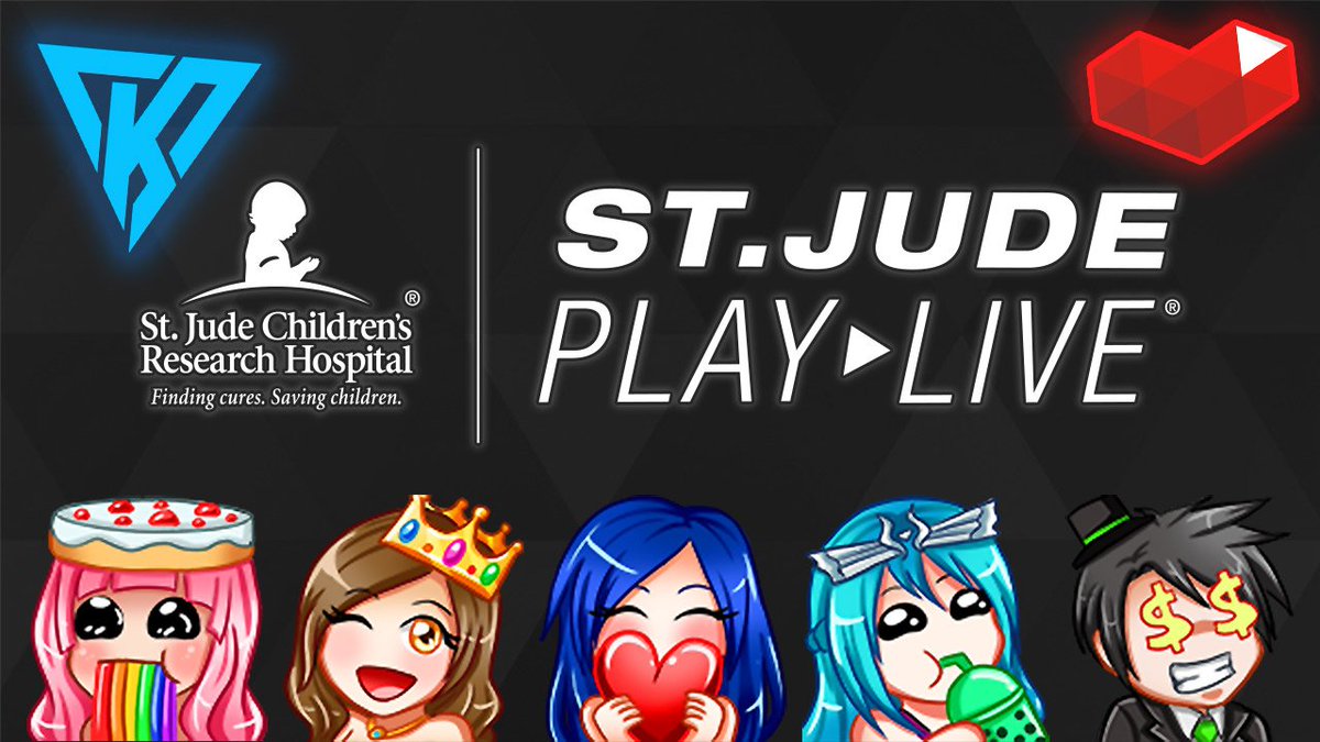 Itsfunneh ▽verified Account - St Jude Play Live Logo , HD Wallpaper & Backgrounds