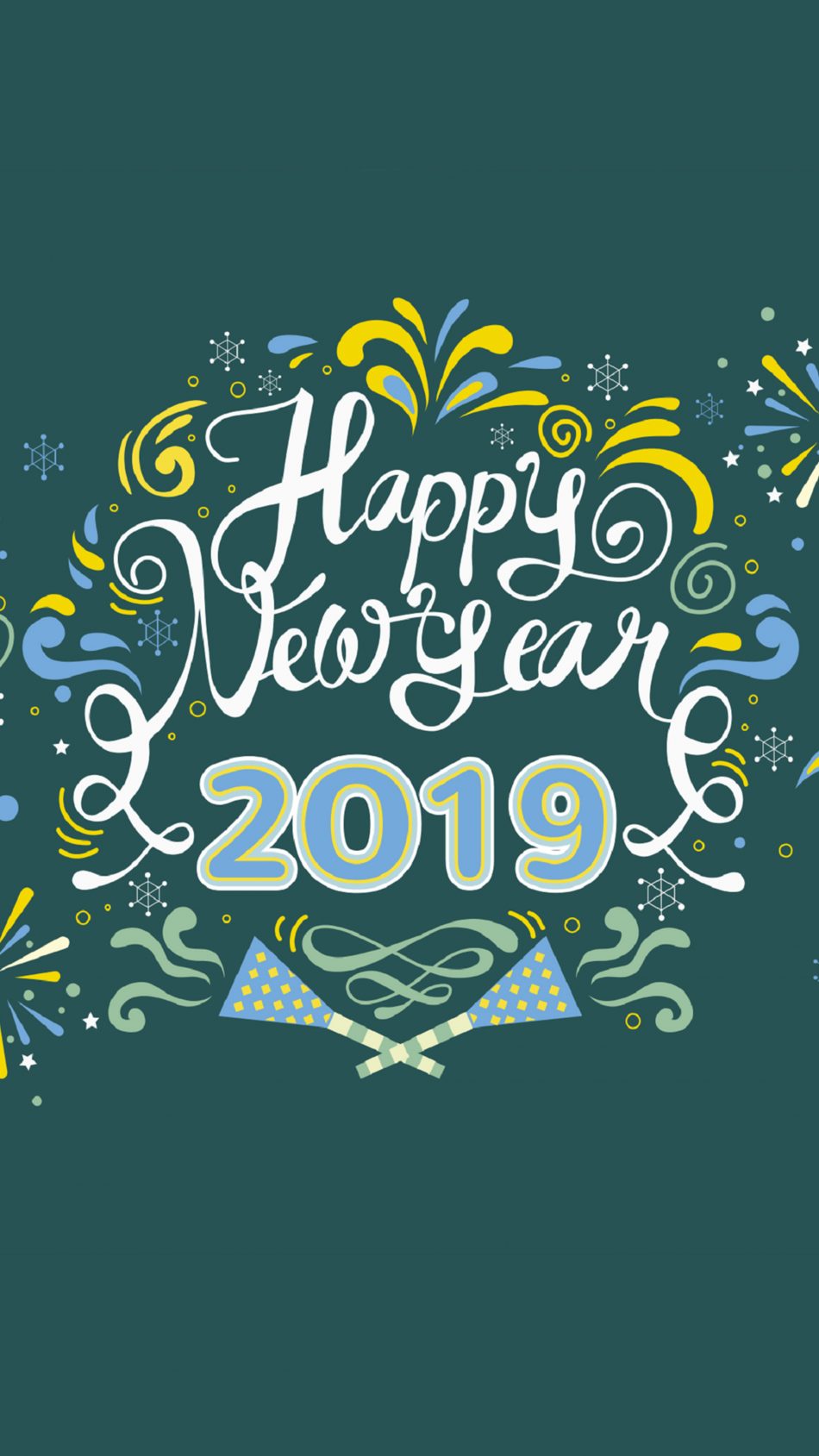 Happy New Year 2019 4k Ultra Hd Mobile Wallpaper - Happy New Year 2019 4k , HD Wallpaper & Backgrounds