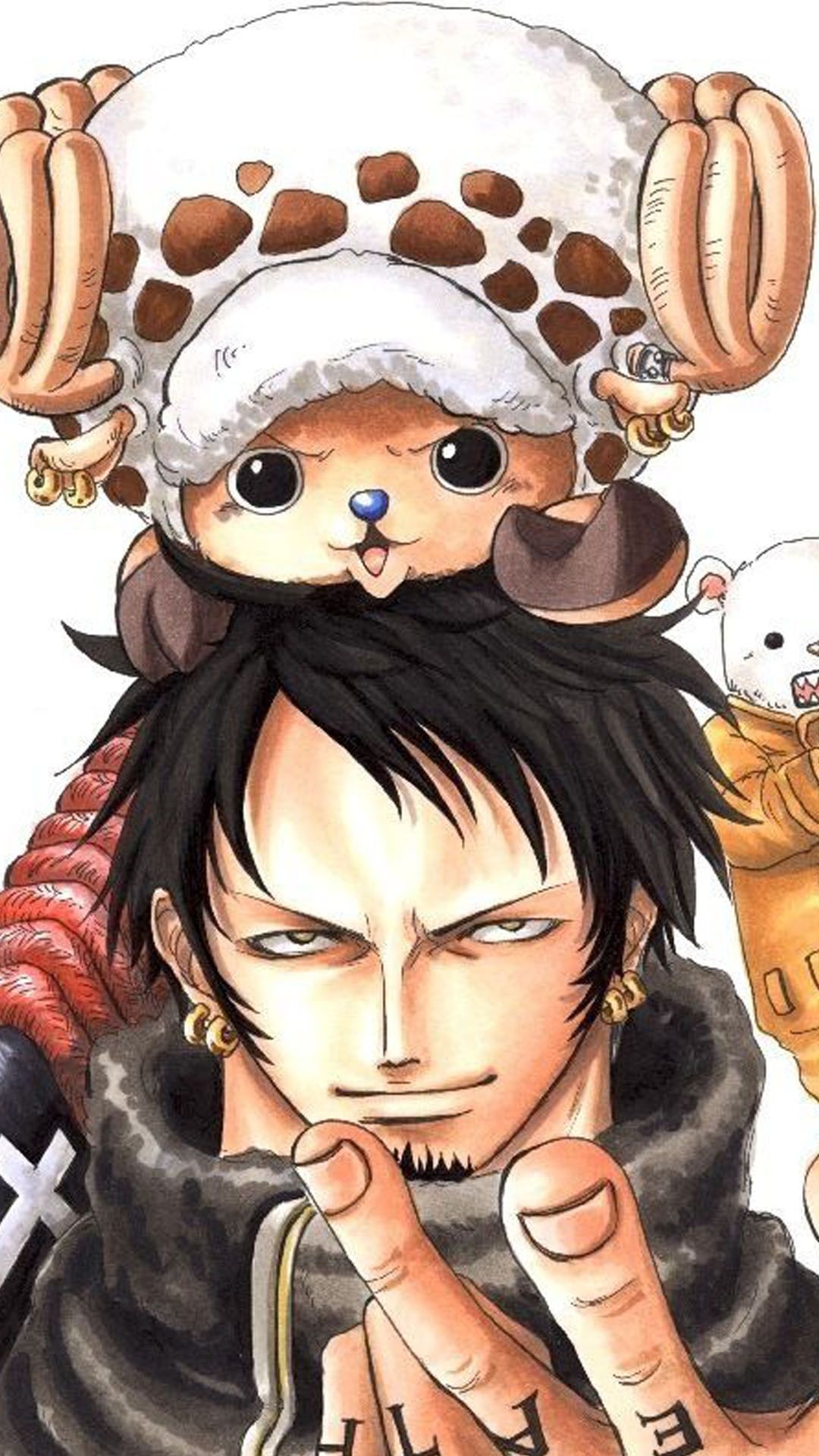 Law Wallpaper - One Piece Chopper And Law , HD Wallpaper & Backgrounds