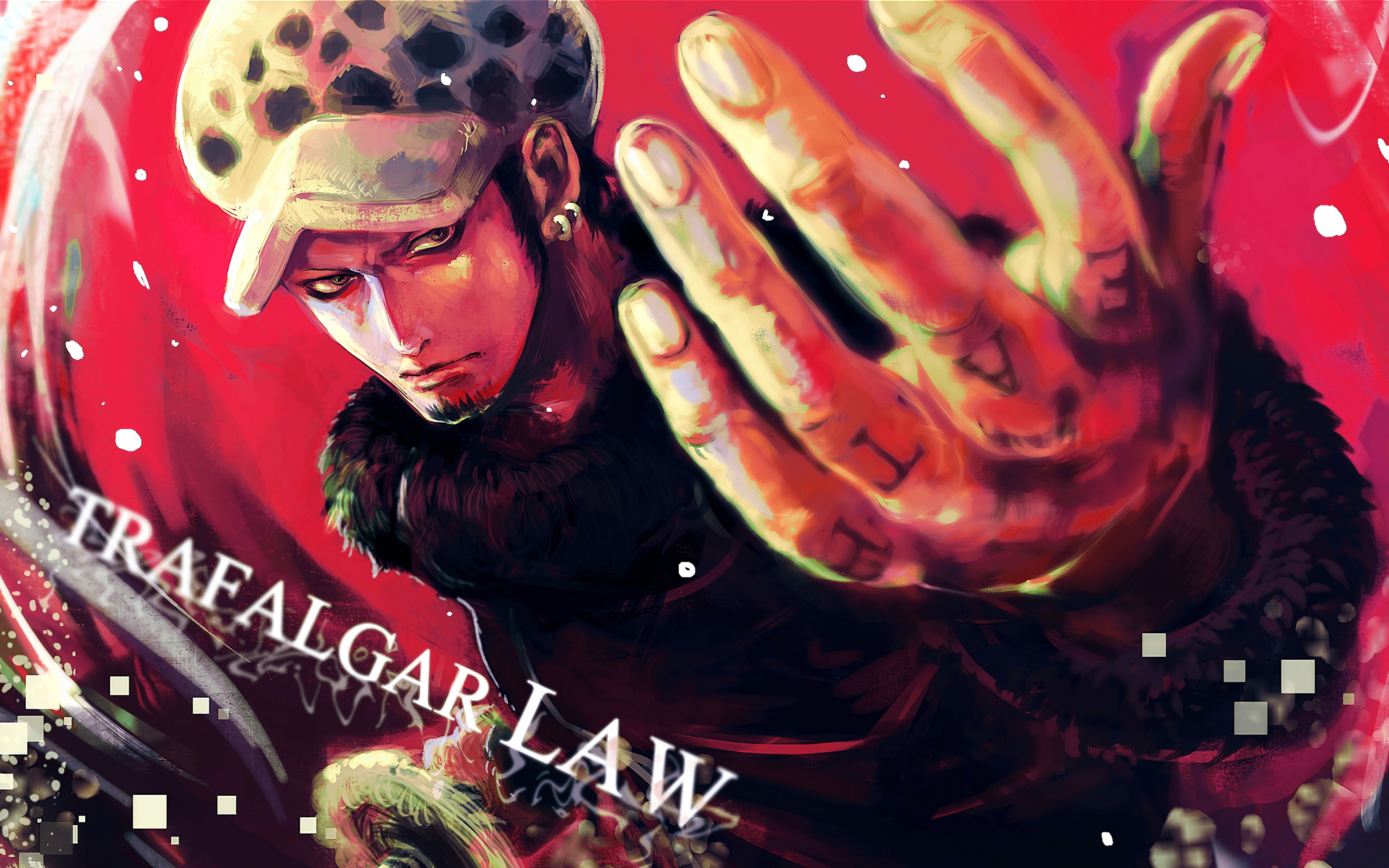 Trafalgar Law, 4k, Fan Art, Manga, Trafalgar D Water - Law One Piece 4k , HD Wallpaper & Backgrounds