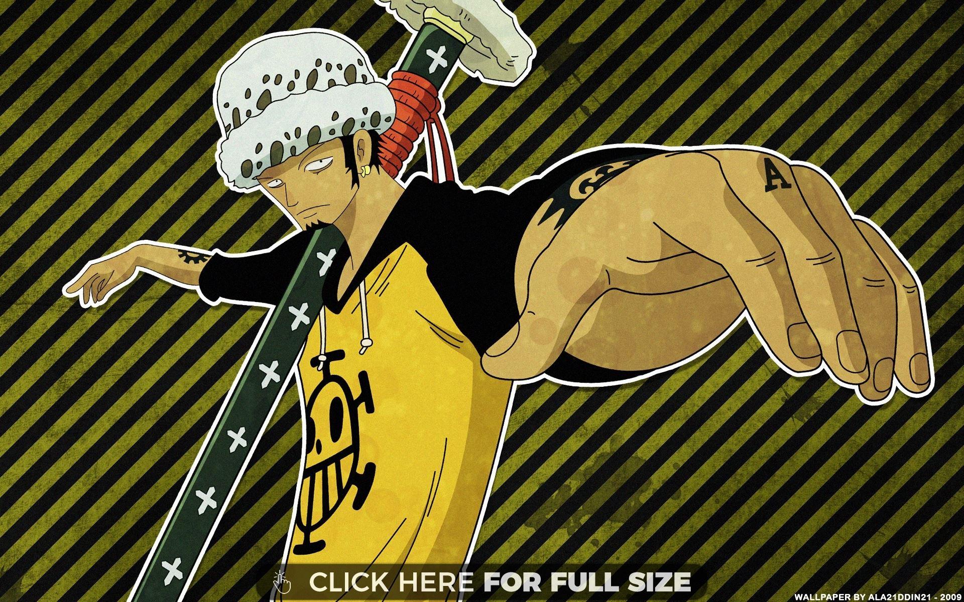 One Piece Trafalgar Law Wallpaper - One Piece Law Hd , HD Wallpaper & Backgrounds