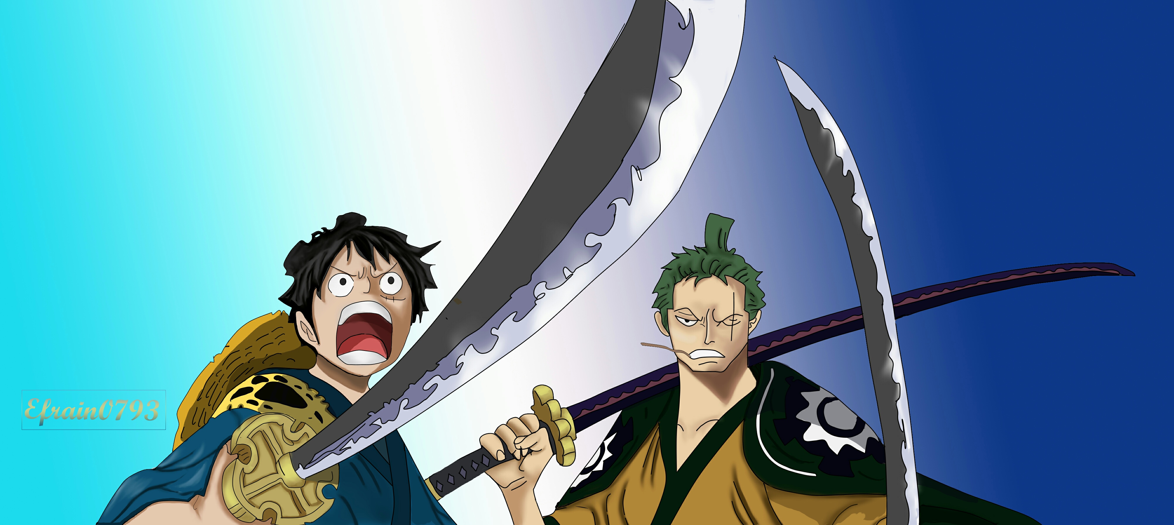 Zoro Roronoa, Monkey D - Roronoa Zoro And Monkey D Luffy , HD Wallpaper & Backgrounds