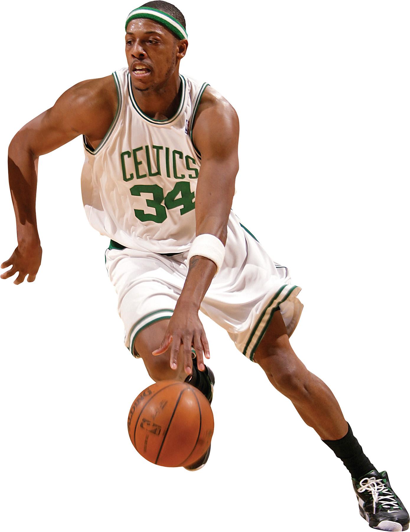 Brewster Wallcovering Boston Celtics Paul Pierce Fathead - Paul Pierce Celtics No Background , HD Wallpaper & Backgrounds