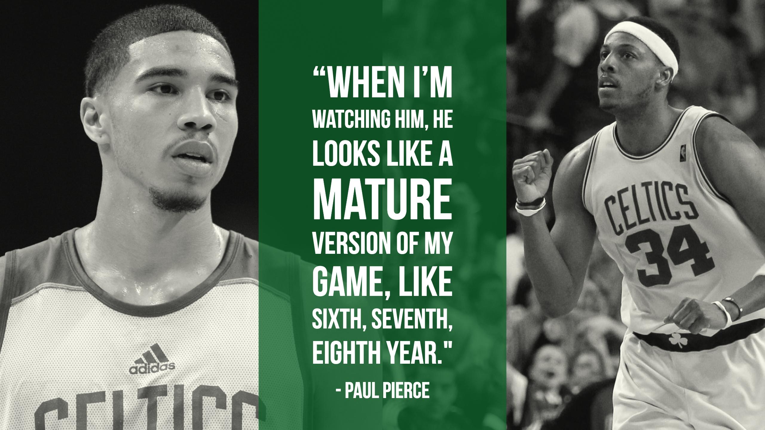 Paul Pierce Jayson Tatum , HD Wallpaper & Backgrounds