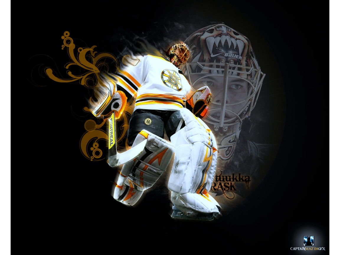 Hd Wallpaper Of Tuukka Rask Boston Bruins Wallpaper , HD Wallpaper & Backgrounds