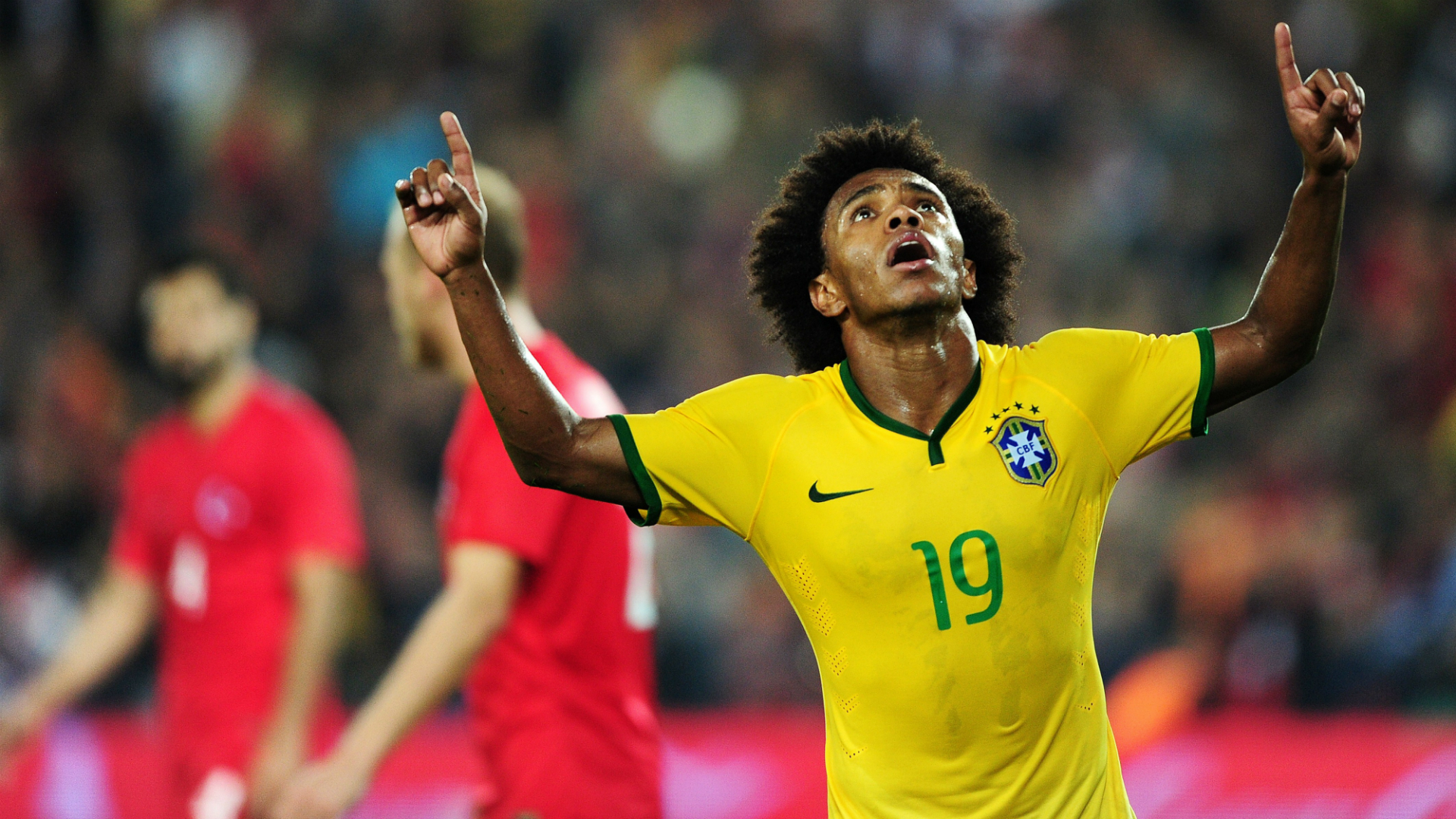 From Di Maria & Blind To Willian & Aguero - William Football Player Brazil , HD Wallpaper & Backgrounds