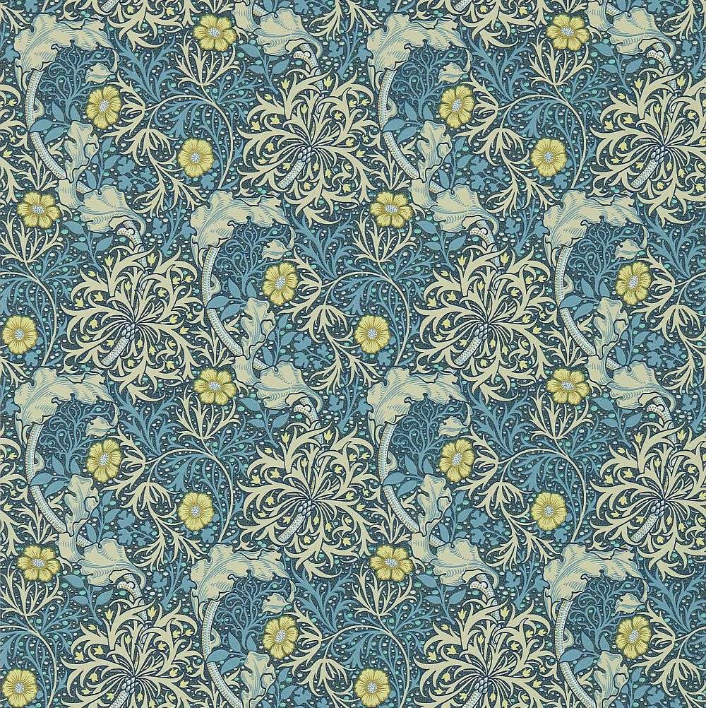 Netbook - William Morris Wallpaper Seaweed , HD Wallpaper & Backgrounds