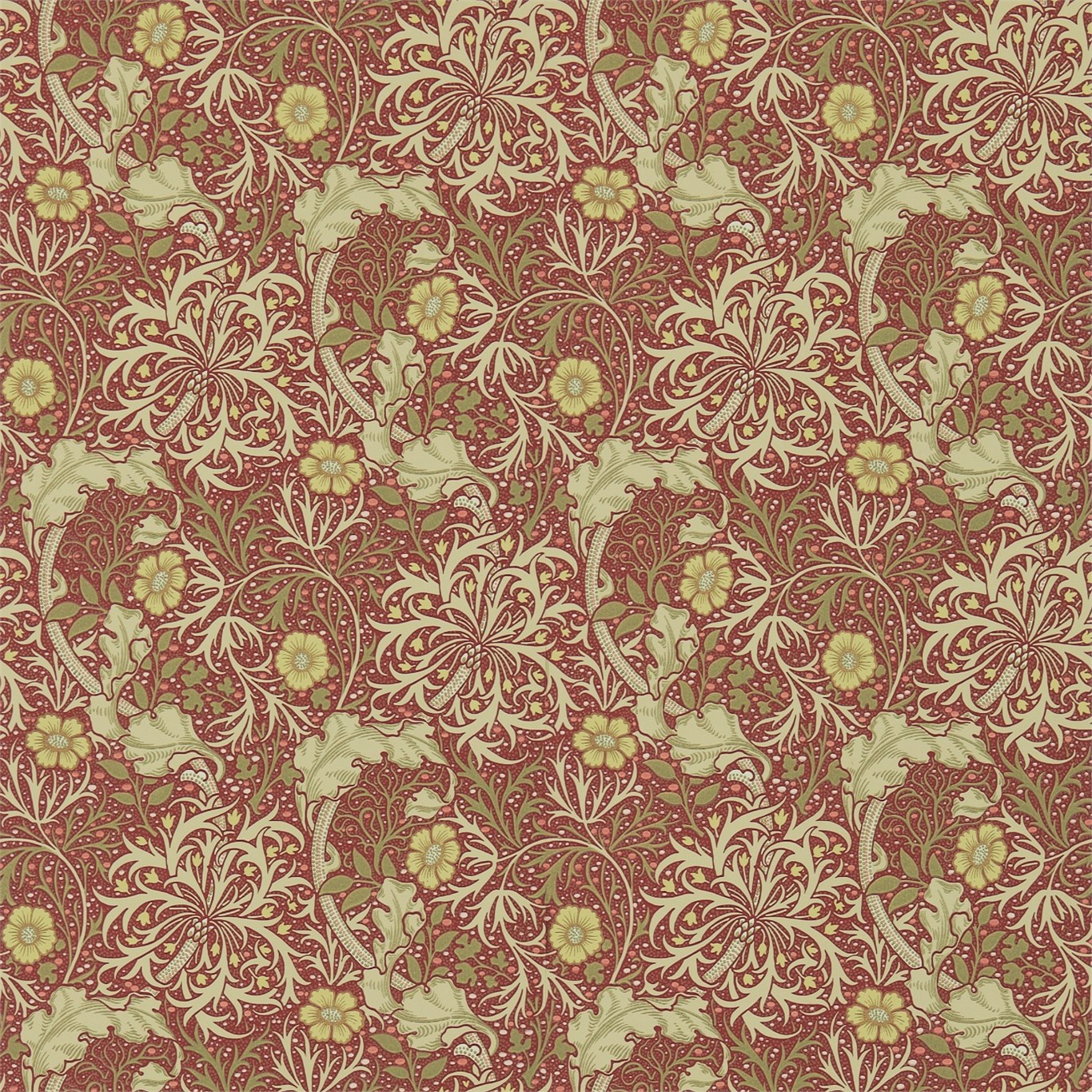 Morris Seaweed Wallpaper - William Morris Seaweed , HD Wallpaper & Backgrounds