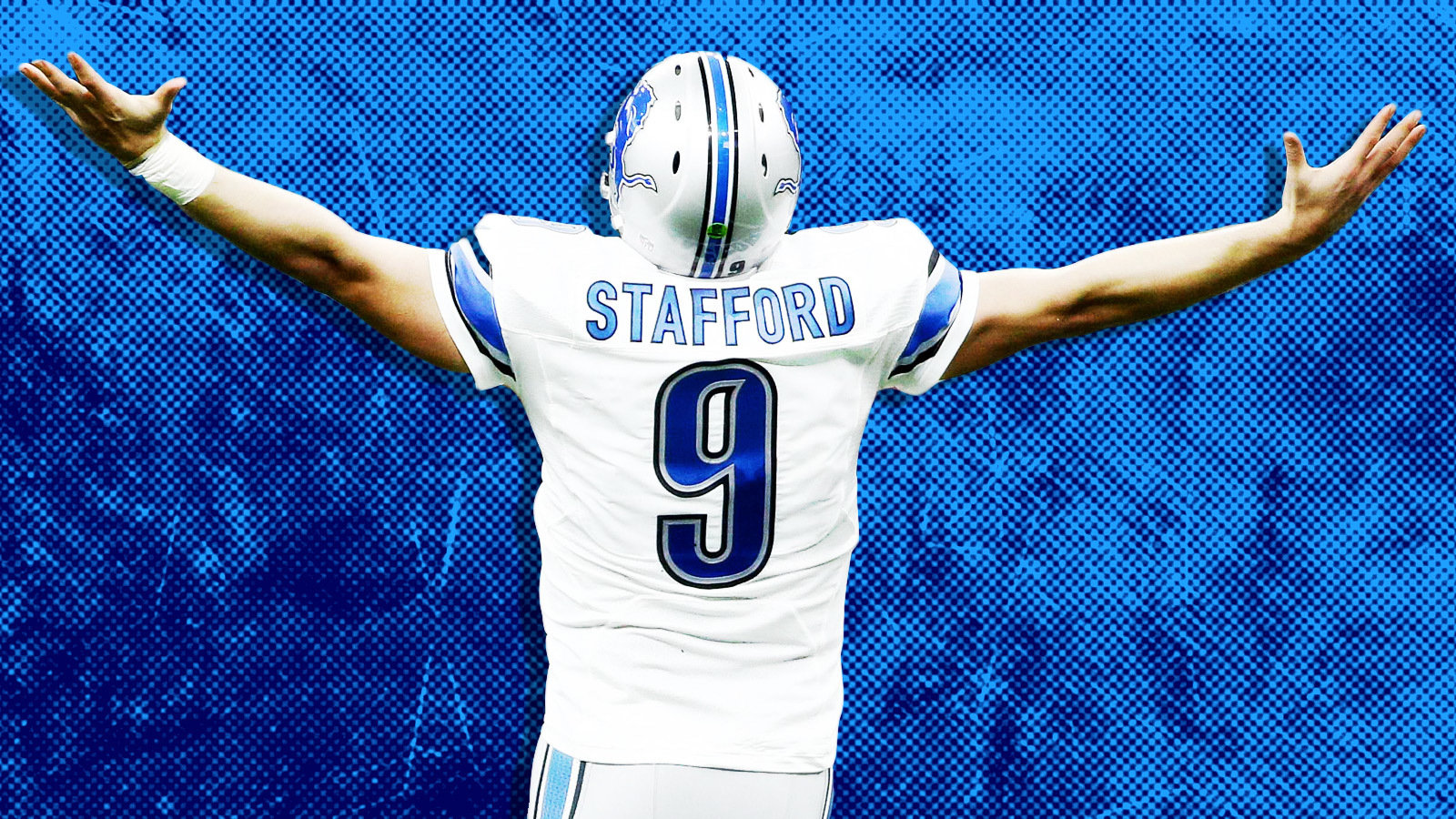 The 'lions Back Up The Brinks Truck For Matthew Stafford' - Matt Stafford Back Of Jersey , HD Wallpaper & Backgrounds