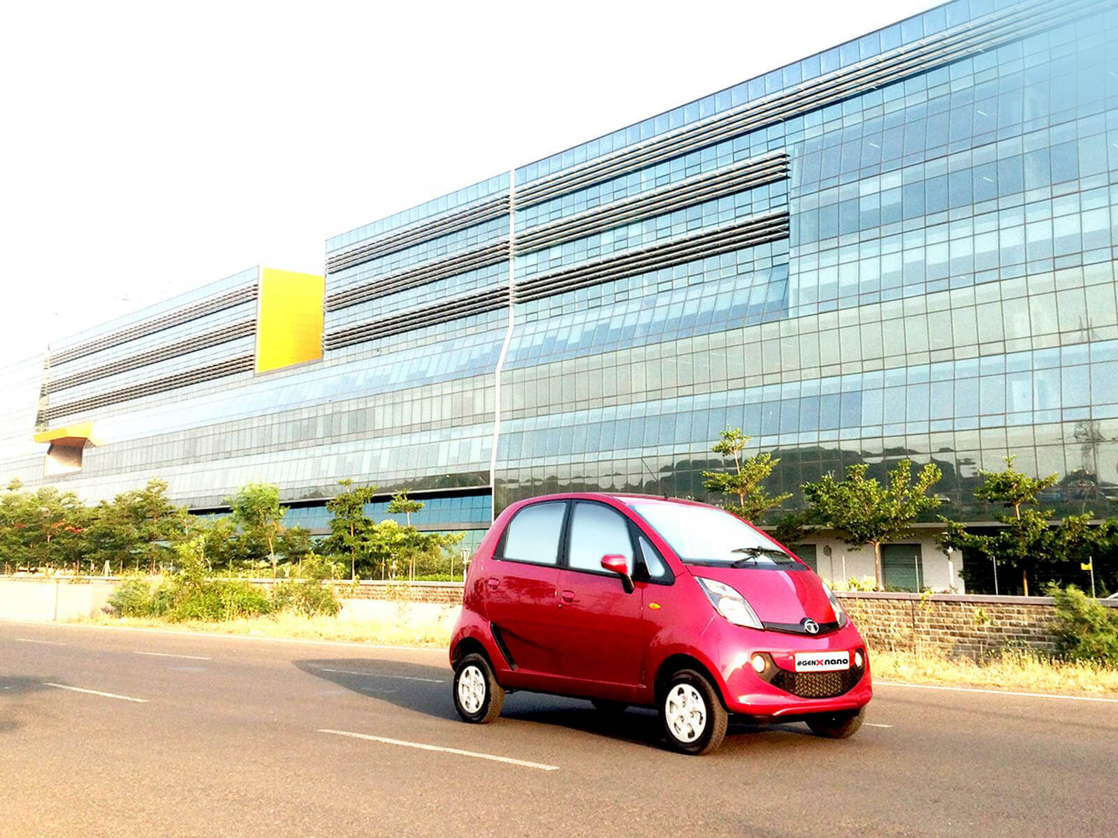 Tata Nano Genx - Tata Company At Bihar , HD Wallpaper & Backgrounds