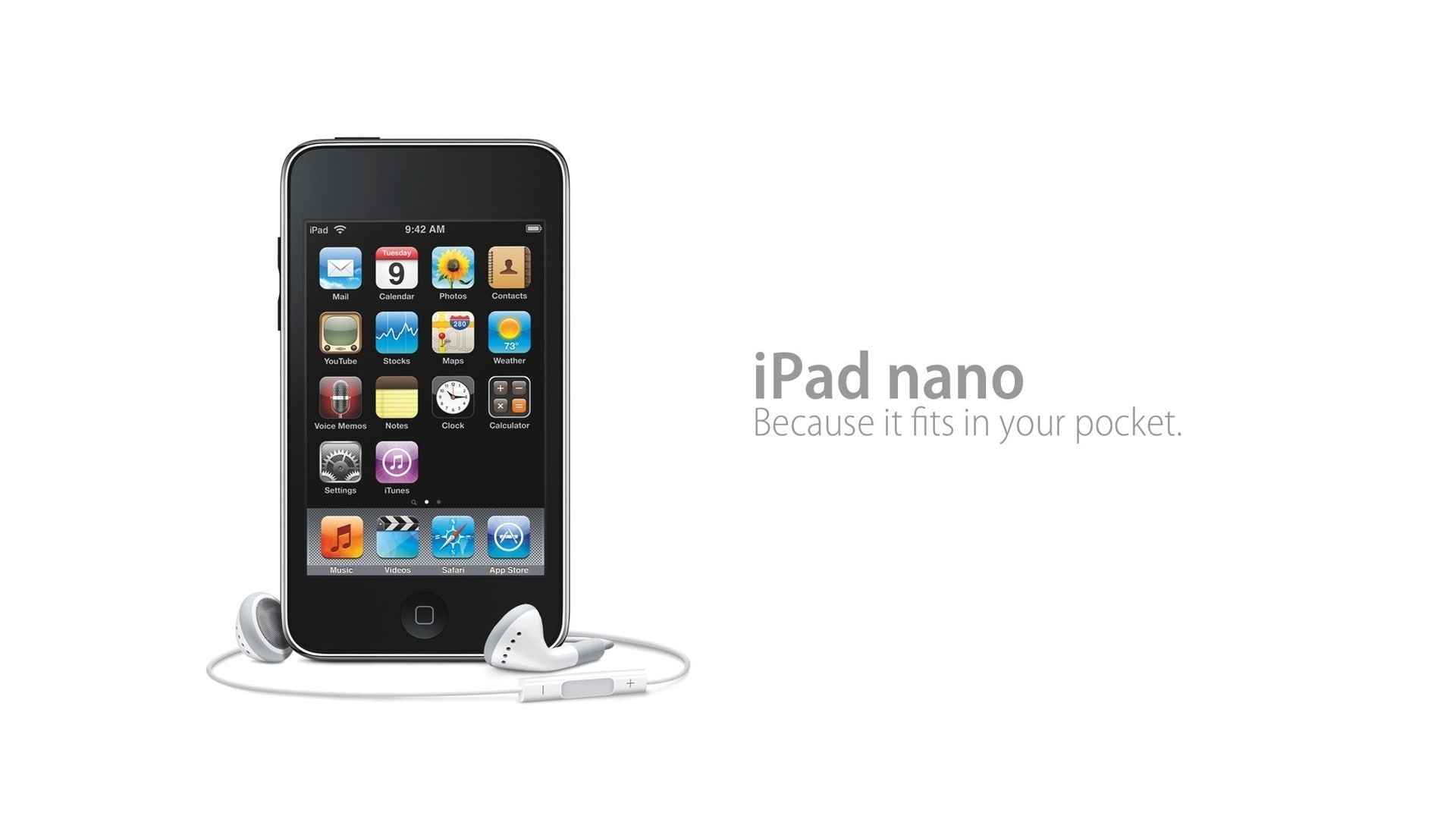 Apple Inc Funny Technology Advertisement Nano Iphone - Ipod 3rd Generation , HD Wallpaper & Backgrounds