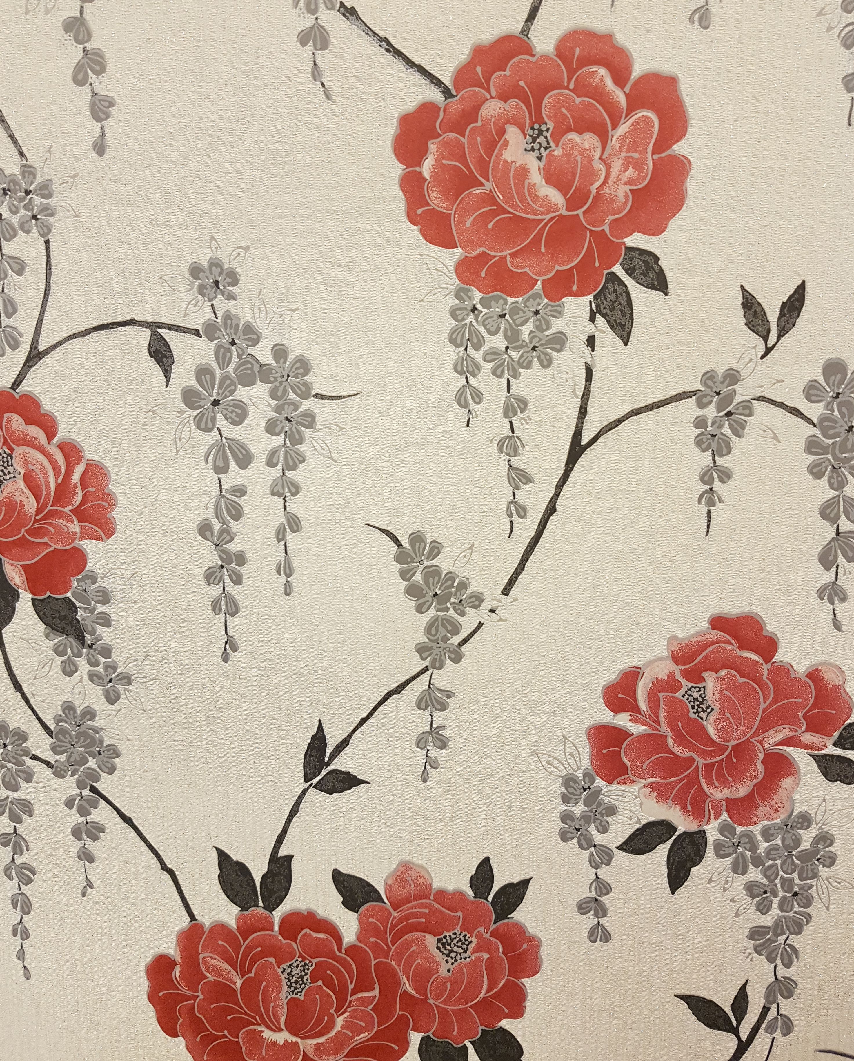 Graham & Brown Super Fresco Elizabeth Floral Vinyl - Garden Roses , HD Wallpaper & Backgrounds