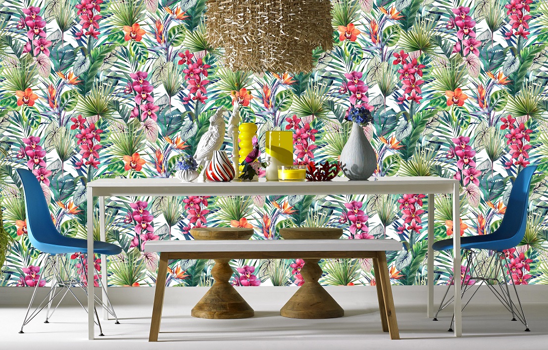 Superfresco Easy, Aloha Tropical Wallpaper - Graham Green , HD Wallpaper & Backgrounds
