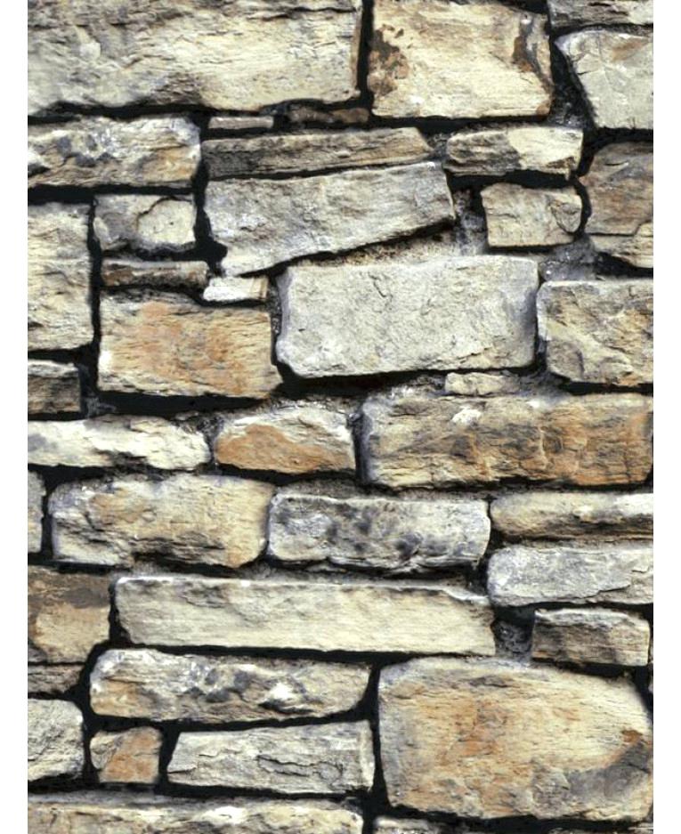 Brown Stone Wallpaper Cornish Stone Brown Brickwork - Wallpaper , HD Wallpaper & Backgrounds