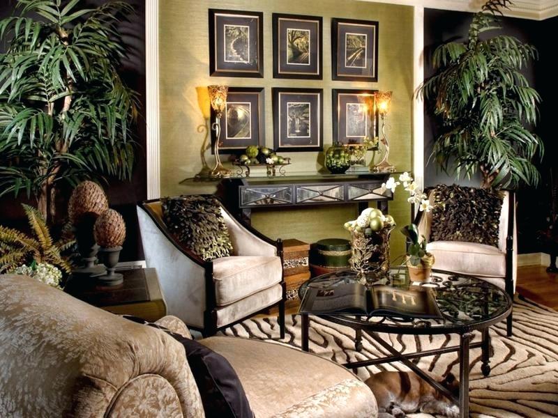 Safari - Jungle Theme Living Room , HD Wallpaper & Backgrounds