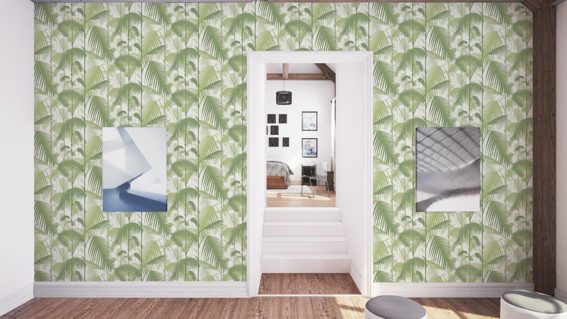 Palm Jungle Wallpaper - Cole & Son Mediterranea , HD Wallpaper & Backgrounds