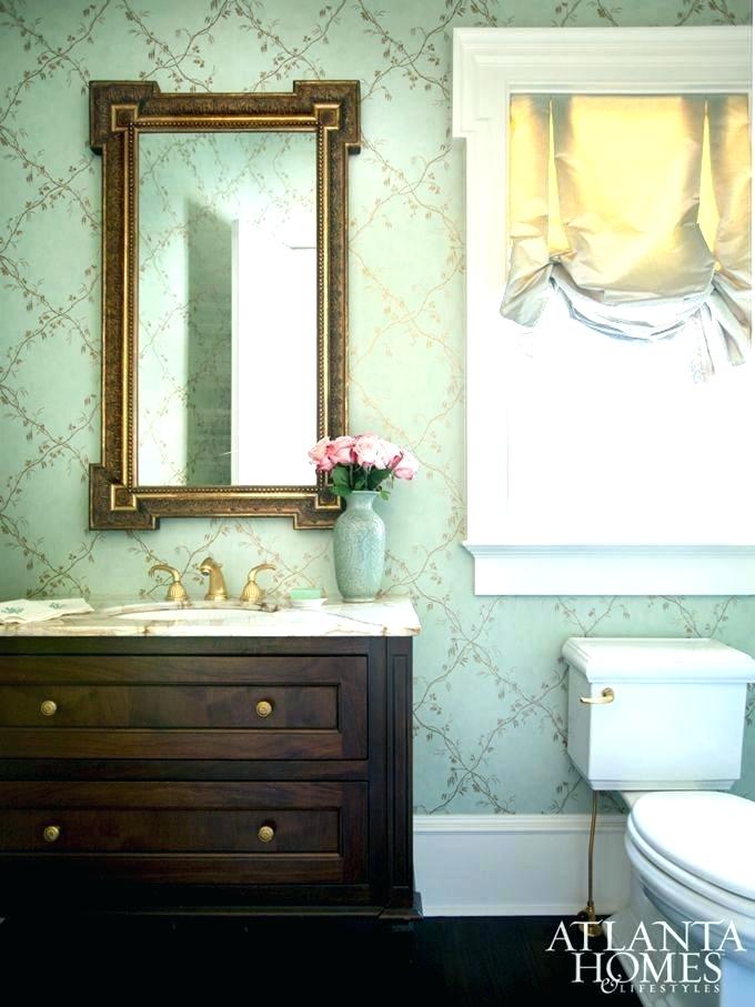 Bathroom Wallpaper Ideas Wallpaper In Bathroom Ideas - Bathroom , HD Wallpaper & Backgrounds