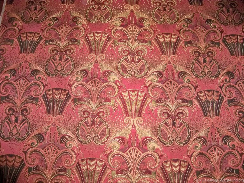 Kravet Couture Art Nouveau Deco Damask Fabric Pink - Wallpaper , HD Wallpaper & Backgrounds