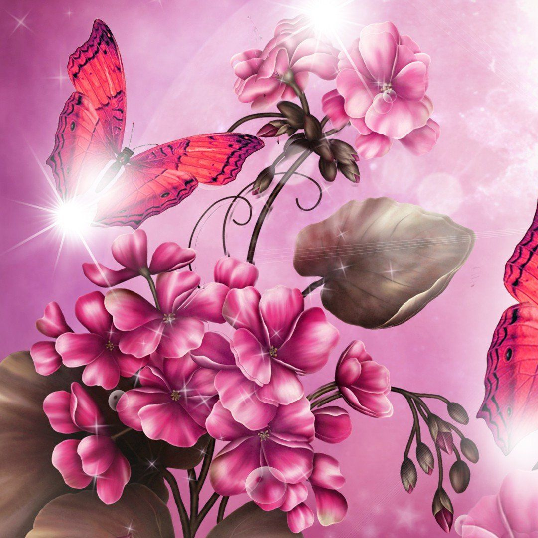 Insect, Pink, Diamond, Blossom, Petal Wallpaper In - Pink Diamond Hd , HD Wallpaper & Backgrounds
