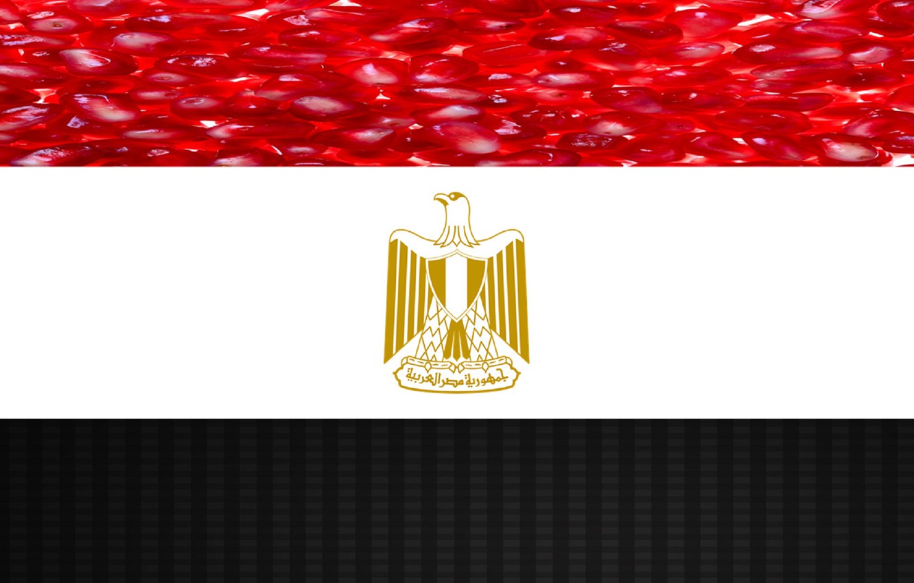 Photo Wallpaper Egypt, Flag, Egypt, Flag, Egypt - Egypt Flag , HD Wallpaper & Backgrounds