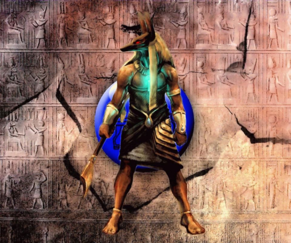 Egyptian - Anubis , HD Wallpaper & Backgrounds