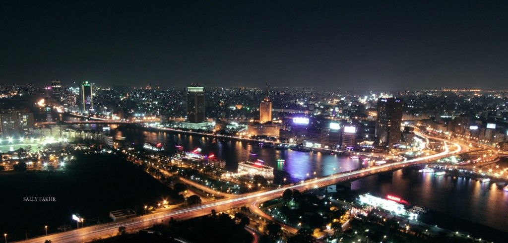 Download Cairo Cityscape Hd Wallpapers For All Of Your - Cairo At Night , HD Wallpaper & Backgrounds