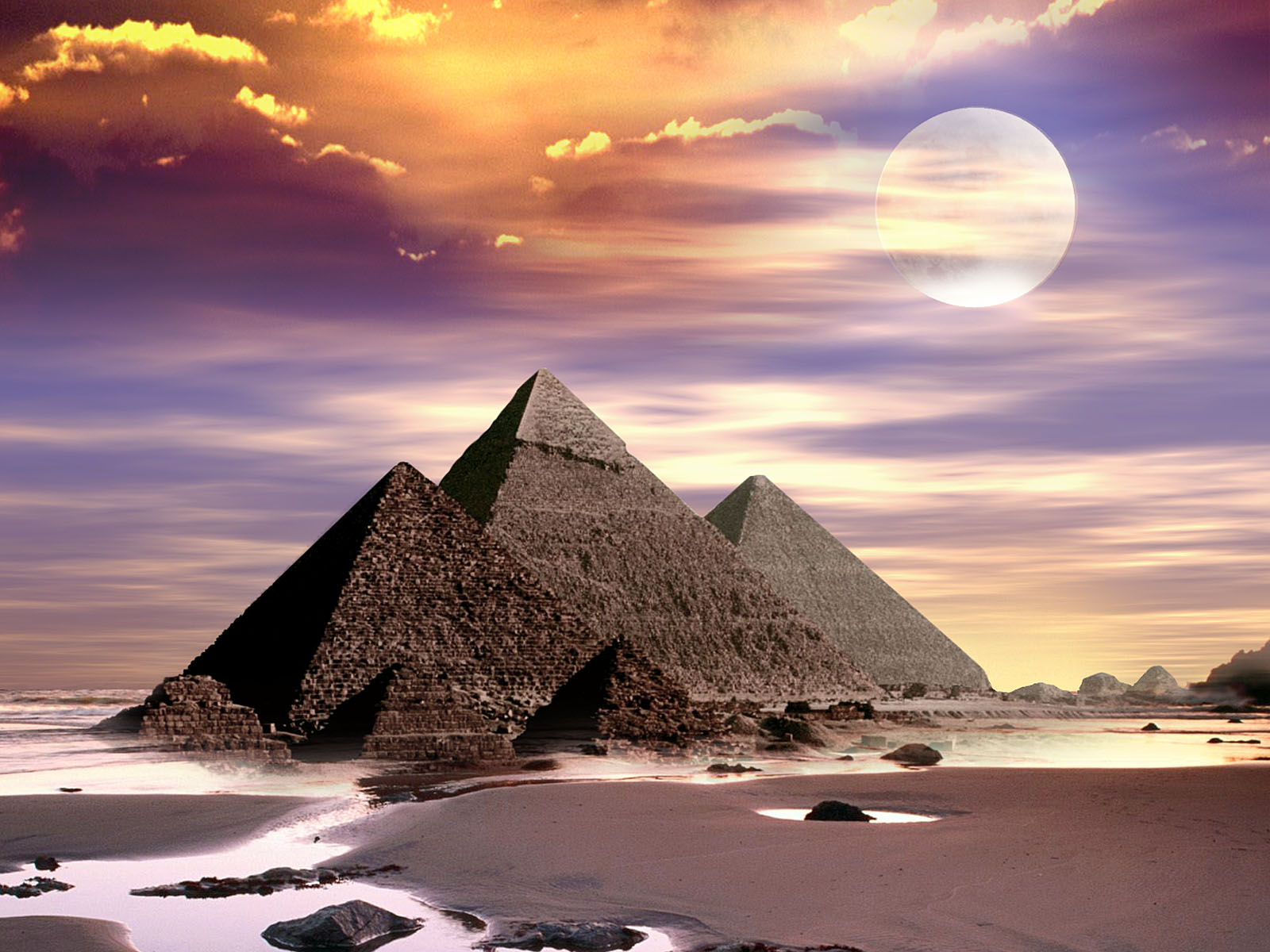 Free Egyptian Picture Download - Beautiful Pyramids Of Egypt , HD Wallpaper & Backgrounds