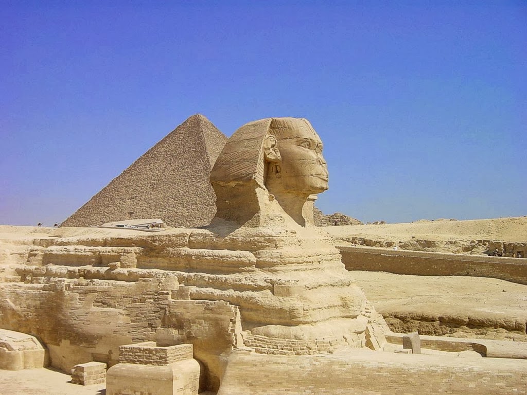 The Sphinx Near Cairo Egypt Wallpapers Hd Wallpapers - Great Sphinx Of Giza , HD Wallpaper & Backgrounds