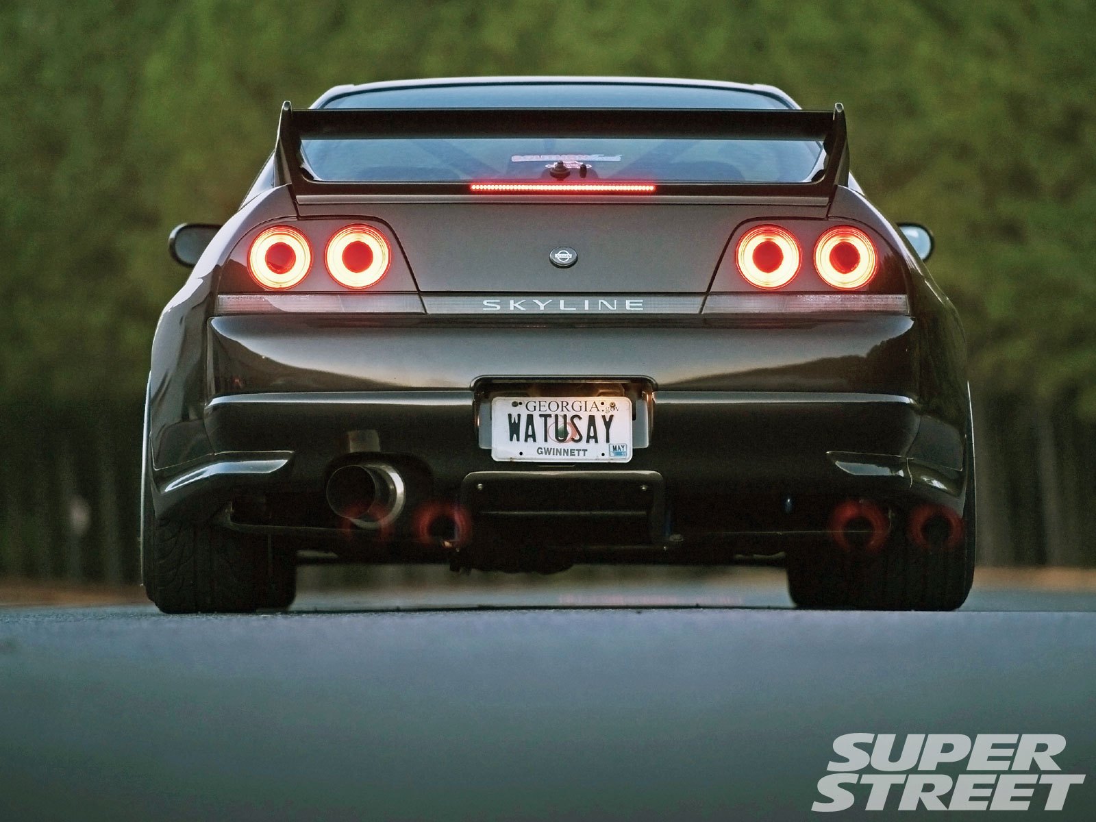 R33 Wallpaper - Nissan Skyline R33 Rear , HD Wallpaper & Backgrounds