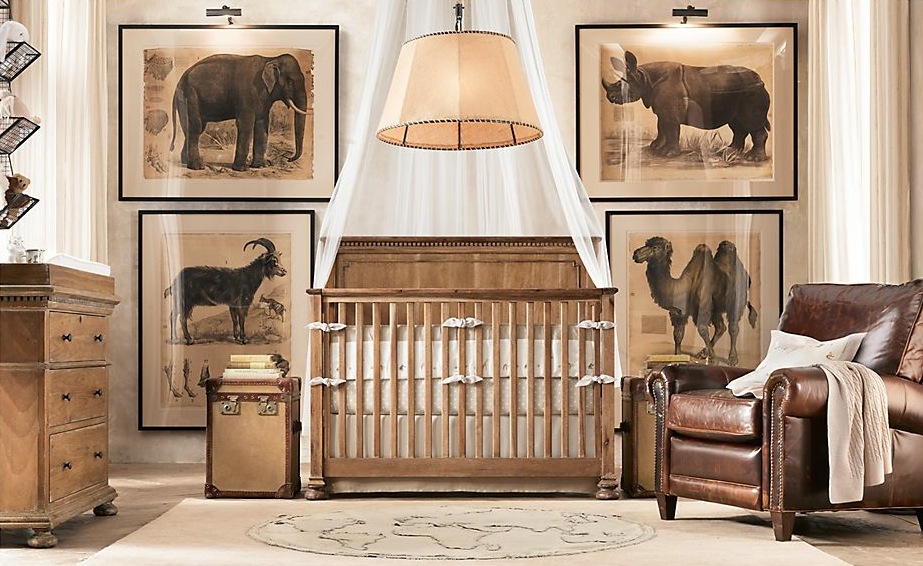 African Themed Baby Room , HD Wallpaper & Backgrounds