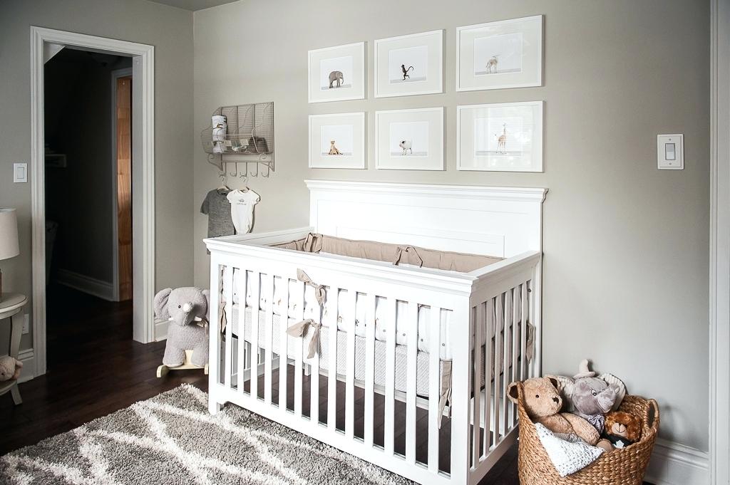 grey safari nursery