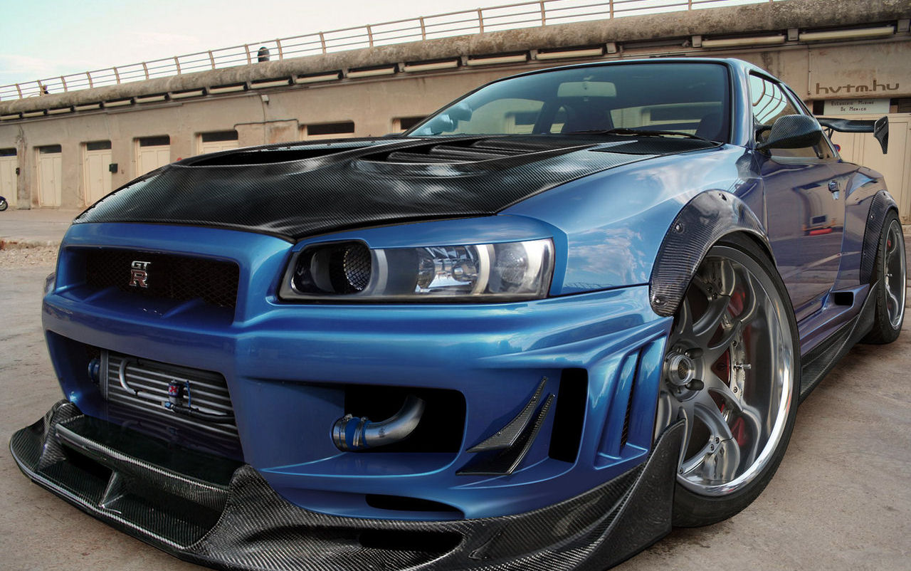 Best Sports Of All Time Hd Wallpaper Nissan Skyline Gtr R34 Fully Modified Hd Wallpaper Backgrounds Download