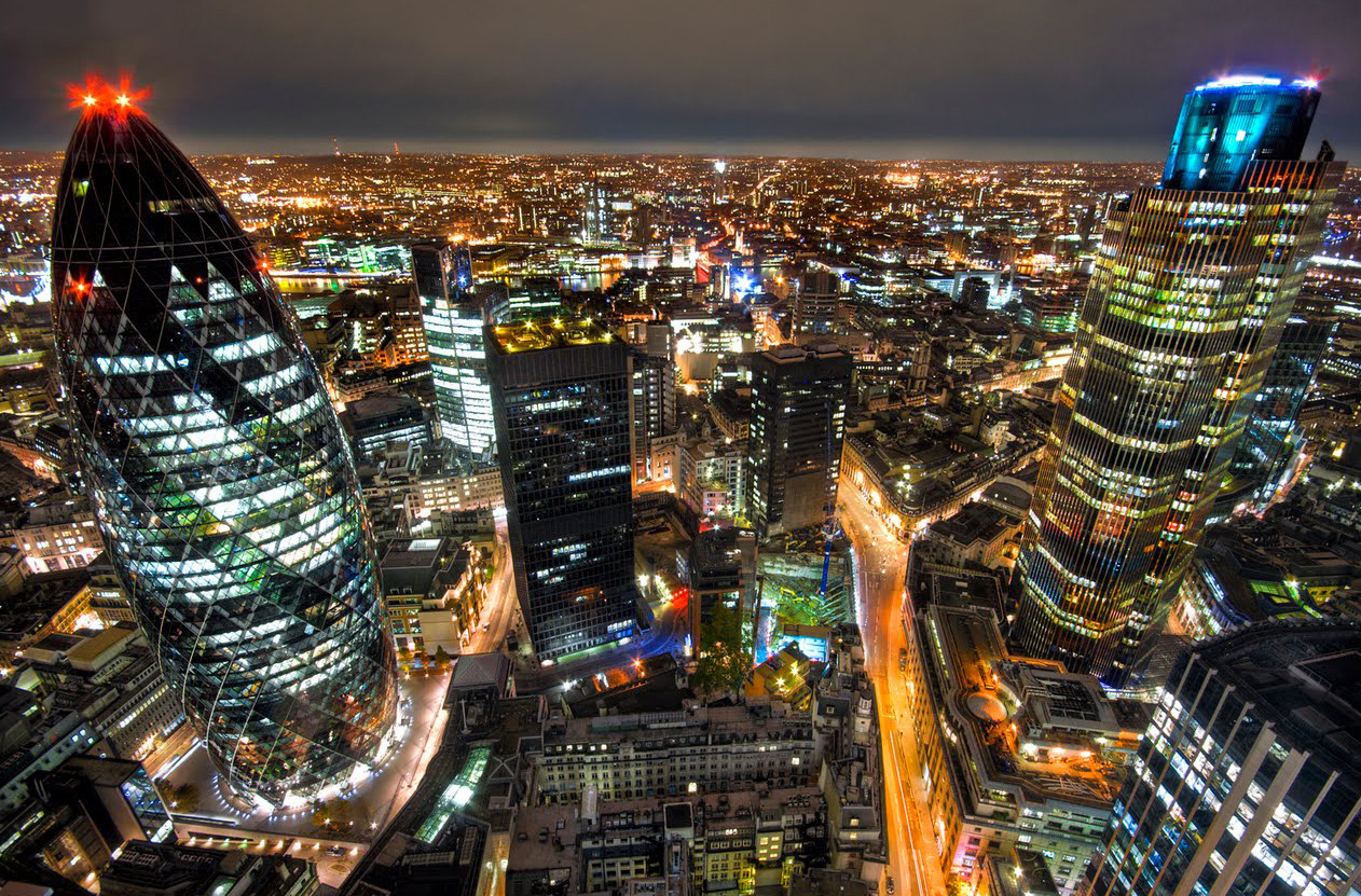 Night London City Wallpaper - London City By Night , HD Wallpaper & Backgrounds