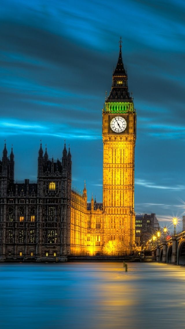 London Palace Of Westminster At Night Iphone 5 Wallpaper - Houses Of Parliament , HD Wallpaper & Backgrounds