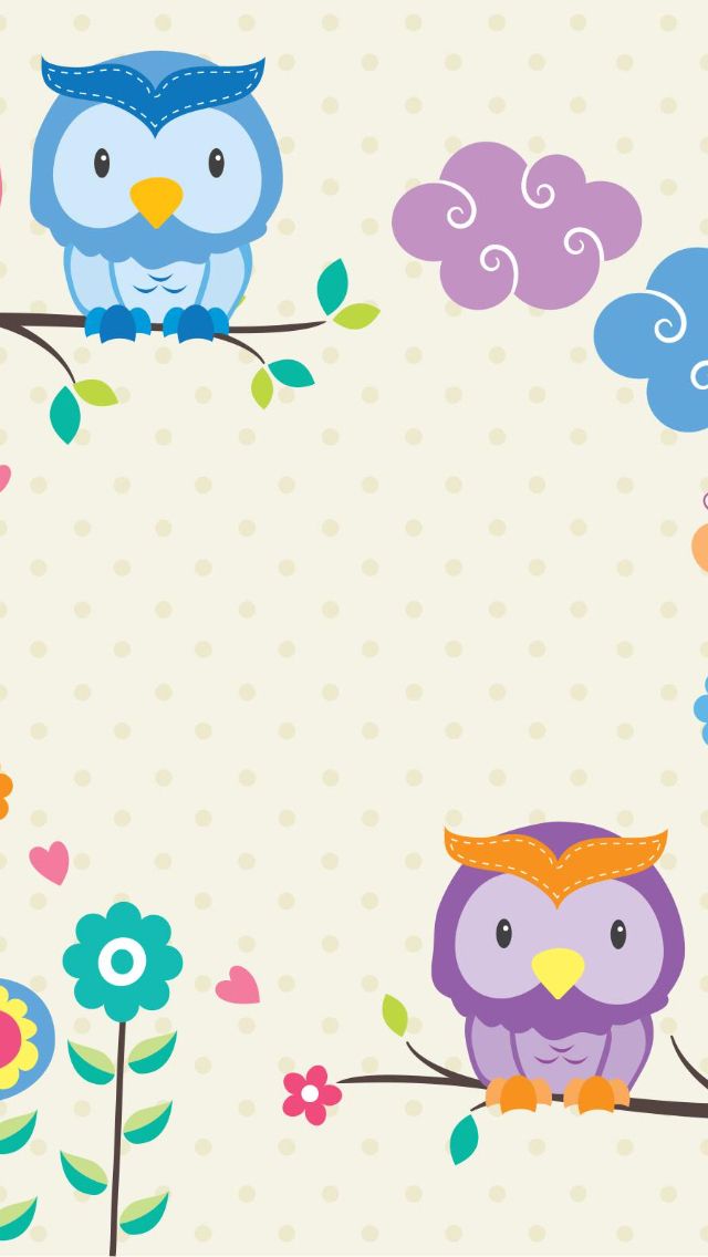 Background Owl Lucu - Happy Birthday Special Friend Owl , HD Wallpaper & Backgrounds