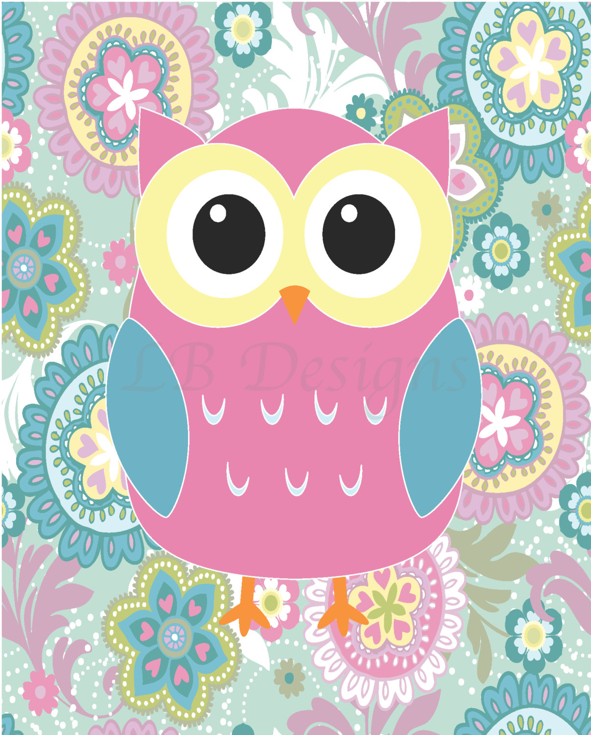 Owl - Pink Owl Wallpaper Hd , HD Wallpaper & Backgrounds