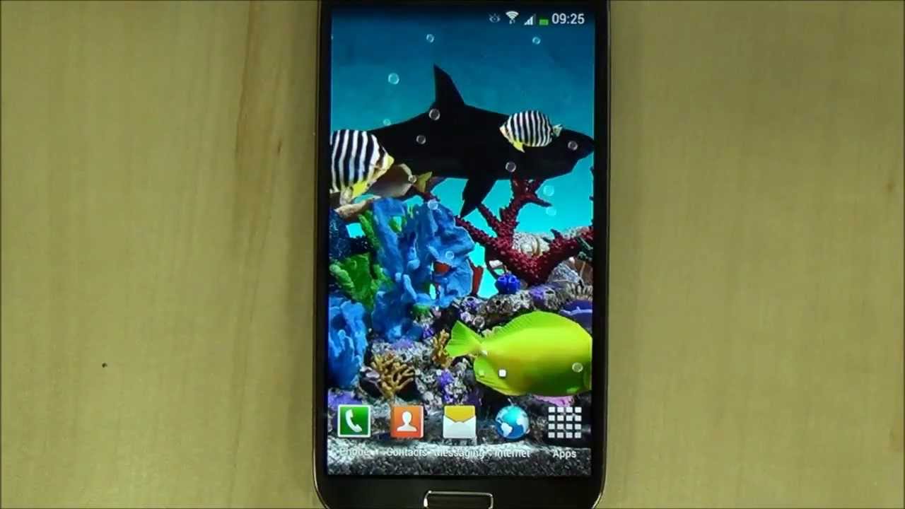 3d Aquarium Live Wallpaper For Android - 3gp Smartphone , HD Wallpaper & Backgrounds