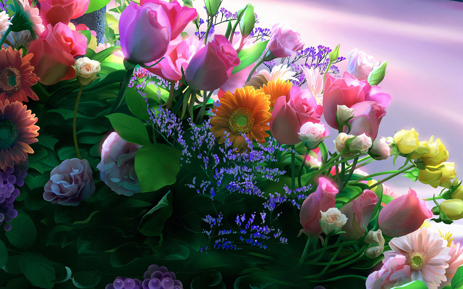 Windows Flower Wallpaper - Beautiful And Gorgeous Flowers , HD Wallpaper & Backgrounds