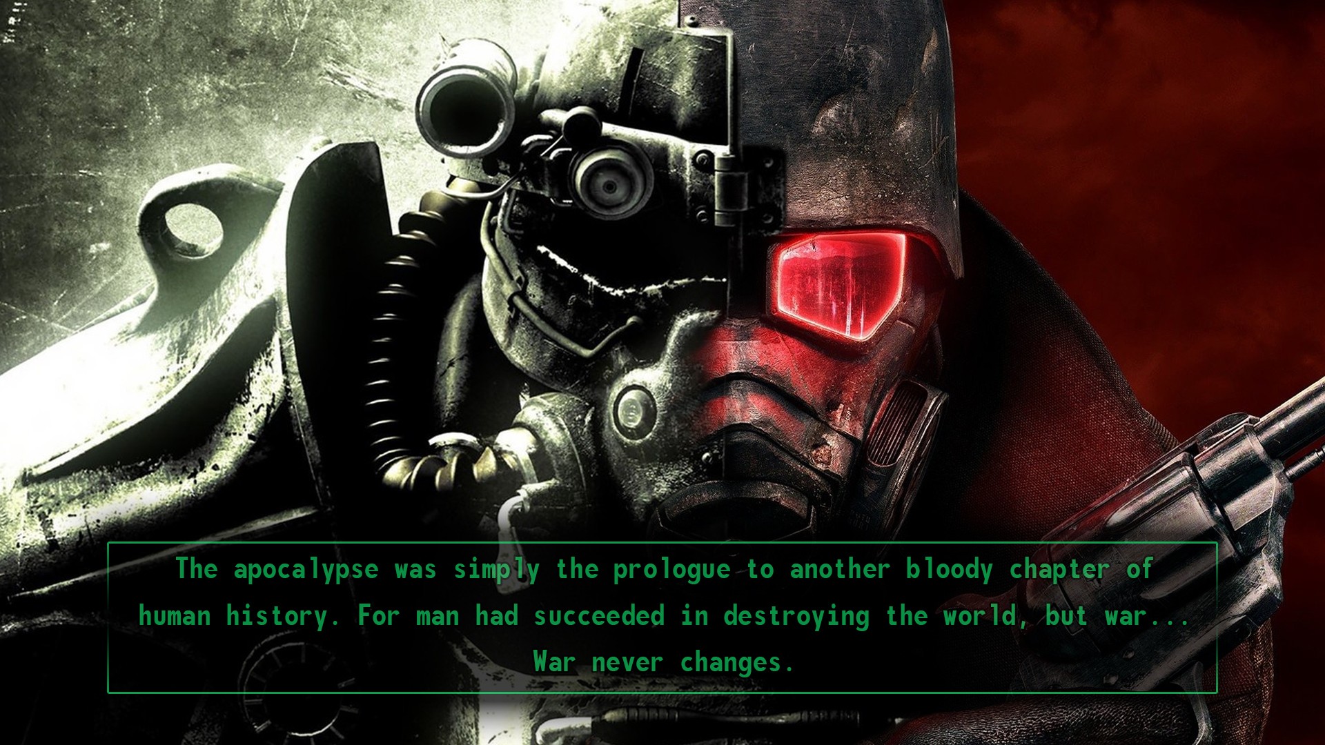 New Vegas, Fallout 3, War, Vault Tec Wallpapers Hd - Fallout New Vegas , HD Wallpaper & Backgrounds