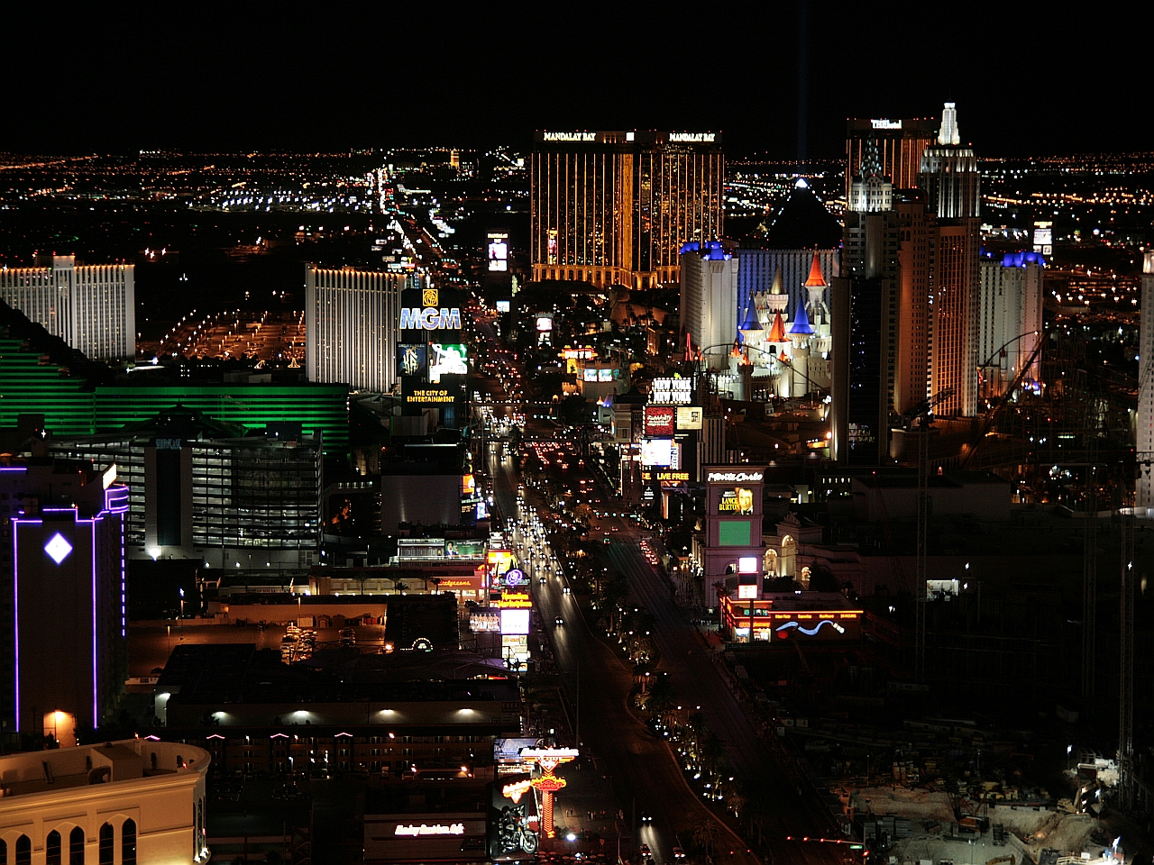 2007 - Südlicher Strip - Las Vegas , HD Wallpaper & Backgrounds